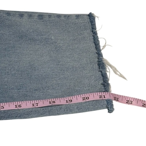 THE LOFT - SZ. 12P - THE HOFFMAN WASH - WIDE LEG CROP JEANS - OMBRE EFFECT - B10 - Picture 8 of 12